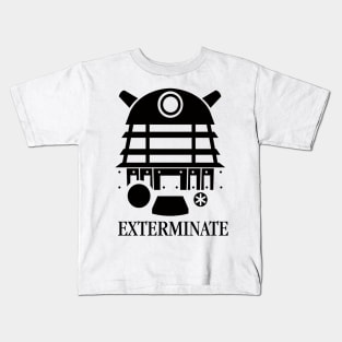 Doctor Who Dalek Exterminate T-Shirt Kids T-Shirt